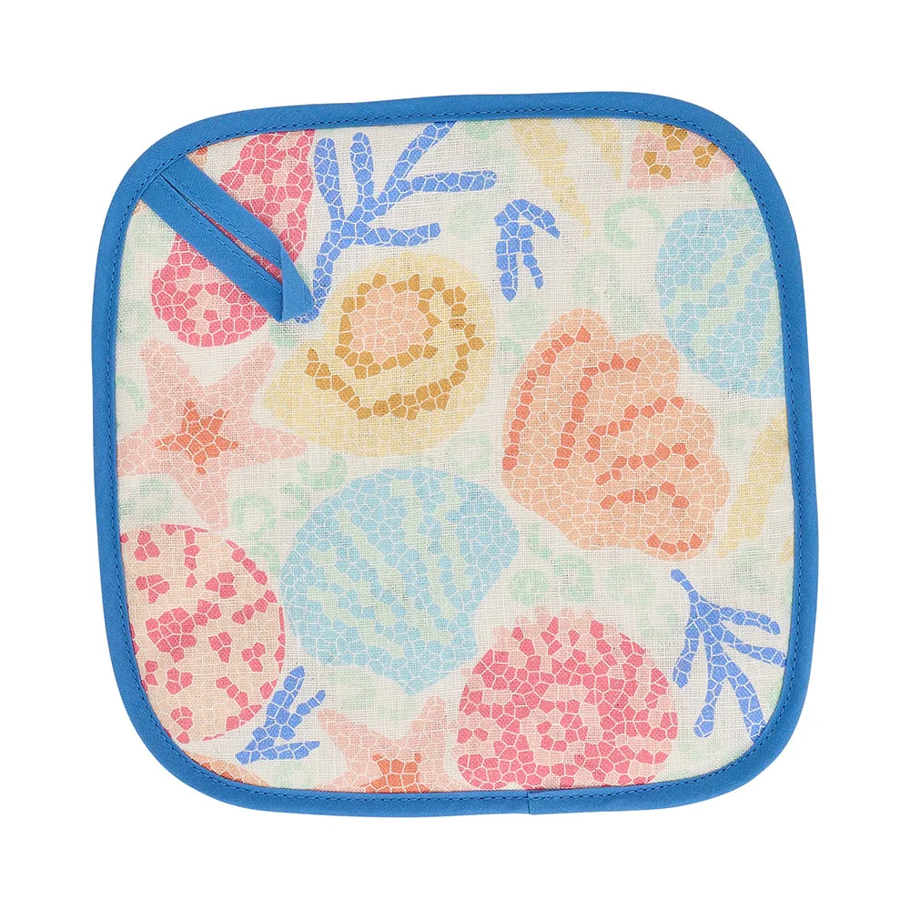 Pot Holder - Linen - Shelly Beach