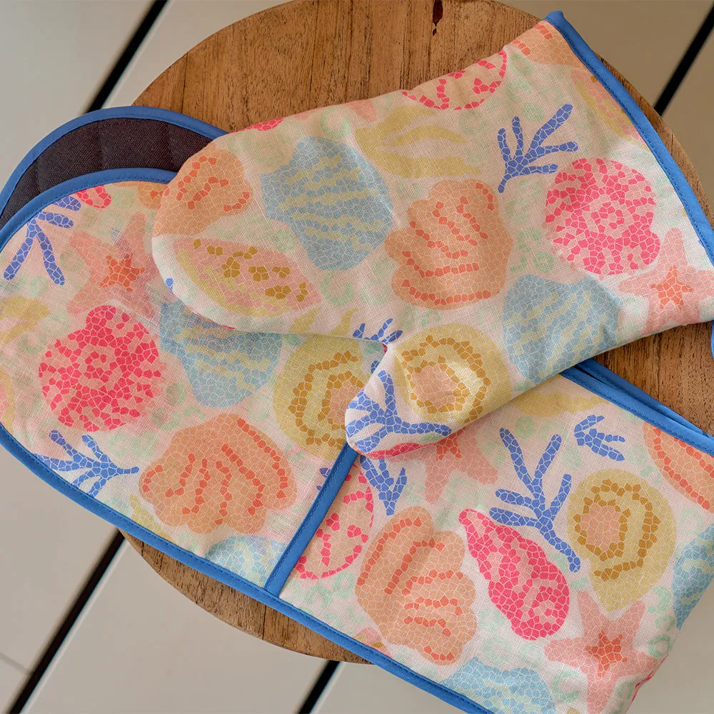 Pot Holder - Linen - Shelly Beach