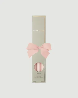 Powder Pink Candles (set of 6)