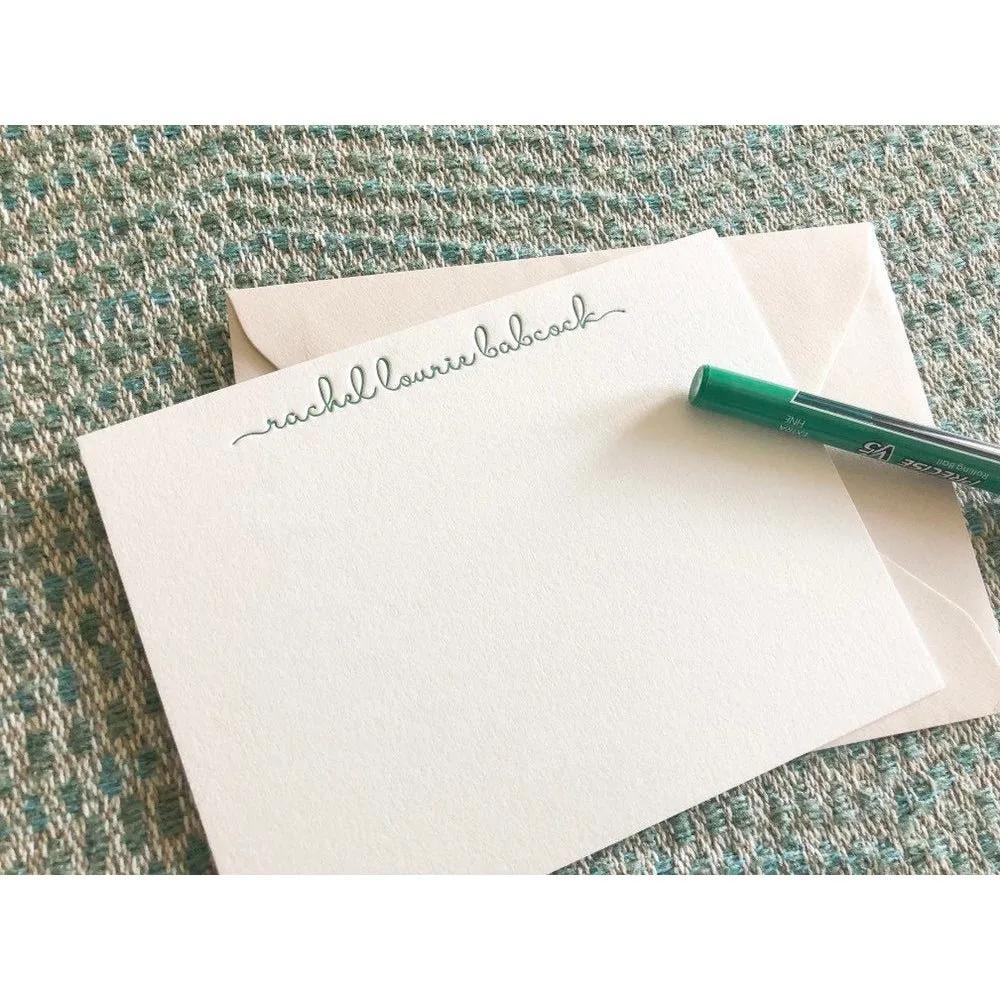 Rachel - Letterpress Stationery