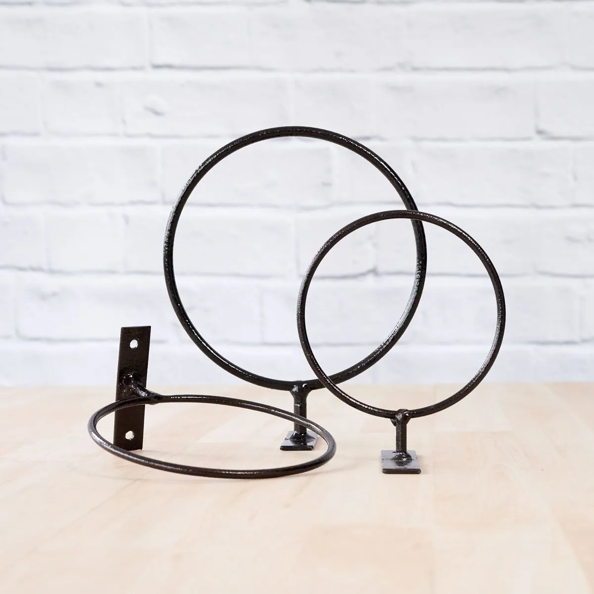Ravi Wall Pot Holder - Black