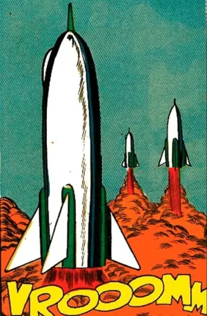 Retro Magnet: Vrooomm
