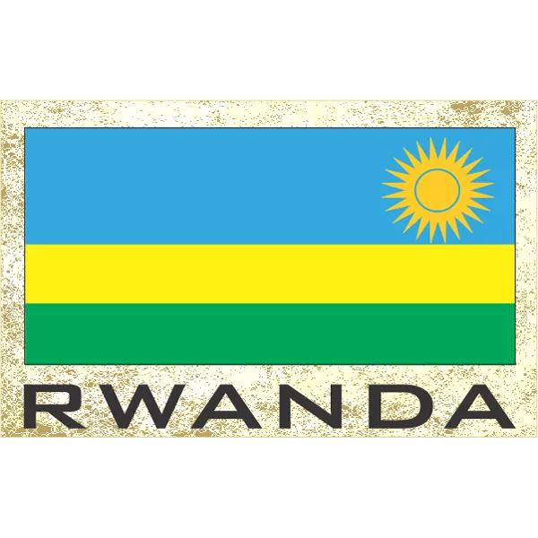 Rwanda Fridge Magnet