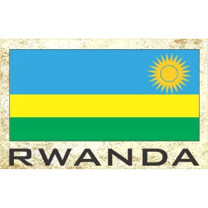 Rwanda Fridge Magnet