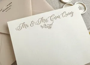 Simplicity - Letterpress Stationery