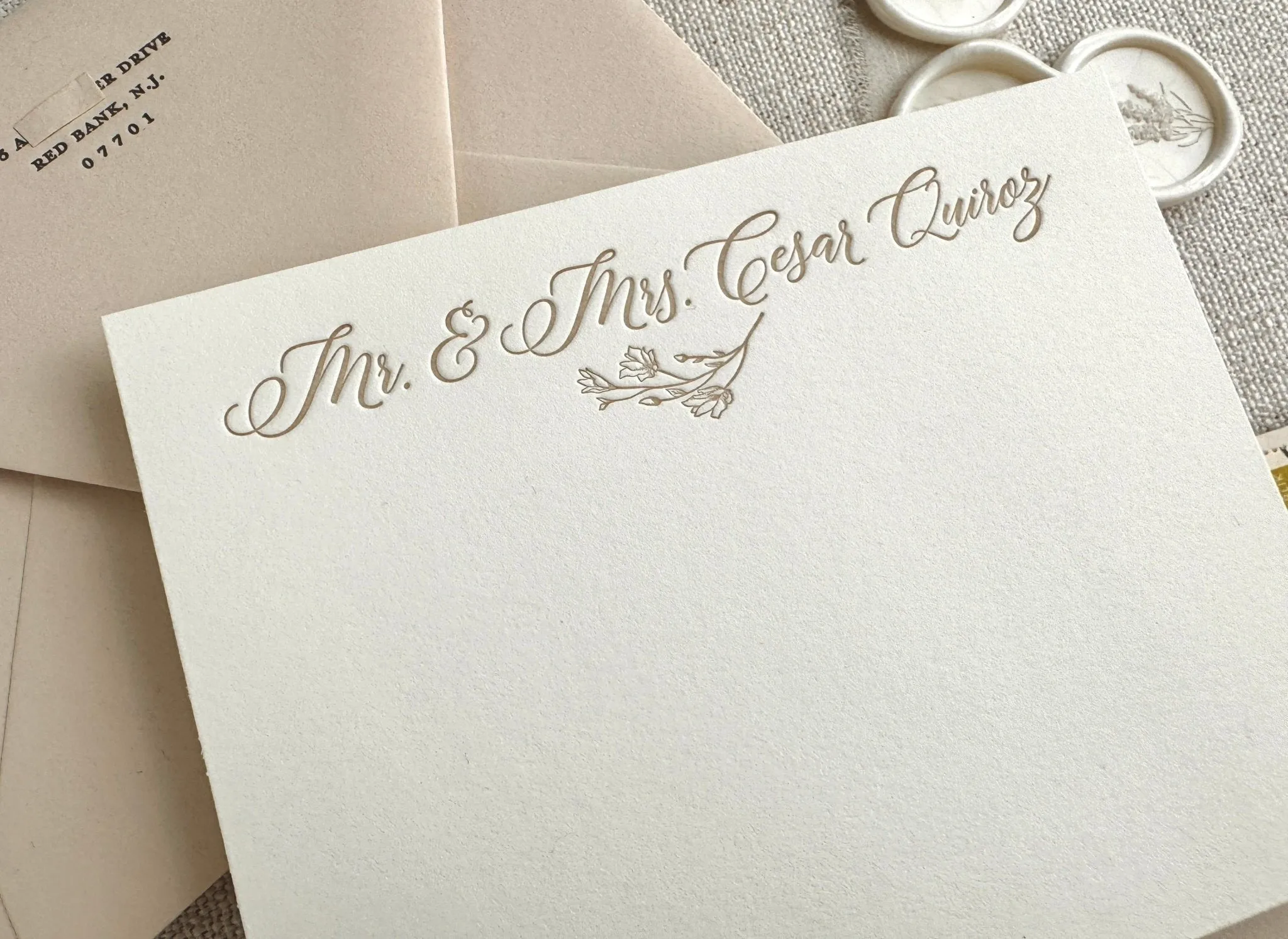 Simplicity - Letterpress Stationery