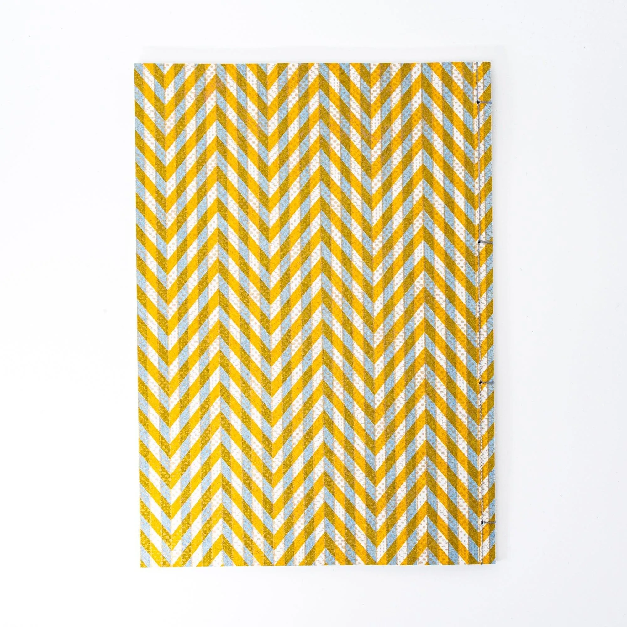SOME PAD Yellow Yuzen Washi Japanese Binding Notebook (B5)