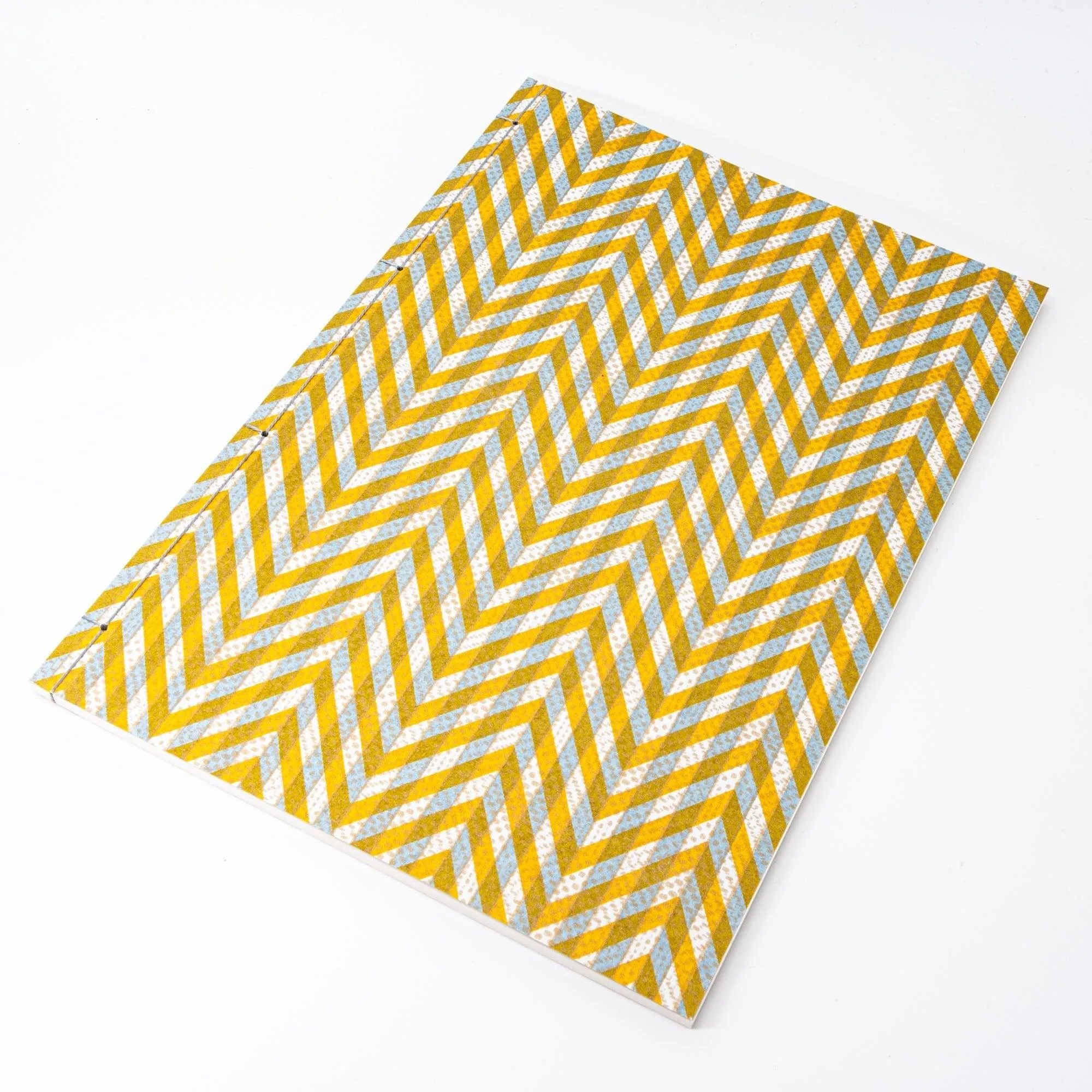 SOME PAD Yellow Yuzen Washi Japanese Binding Notebook (B5)