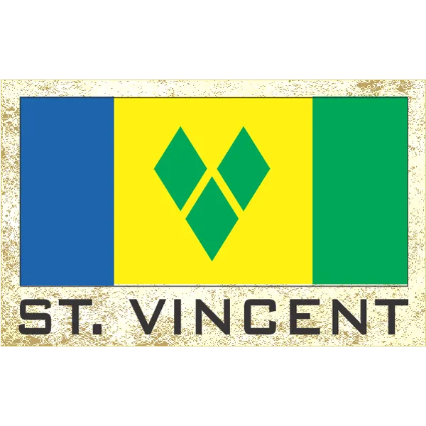 St. Vincent Fridge Magnet