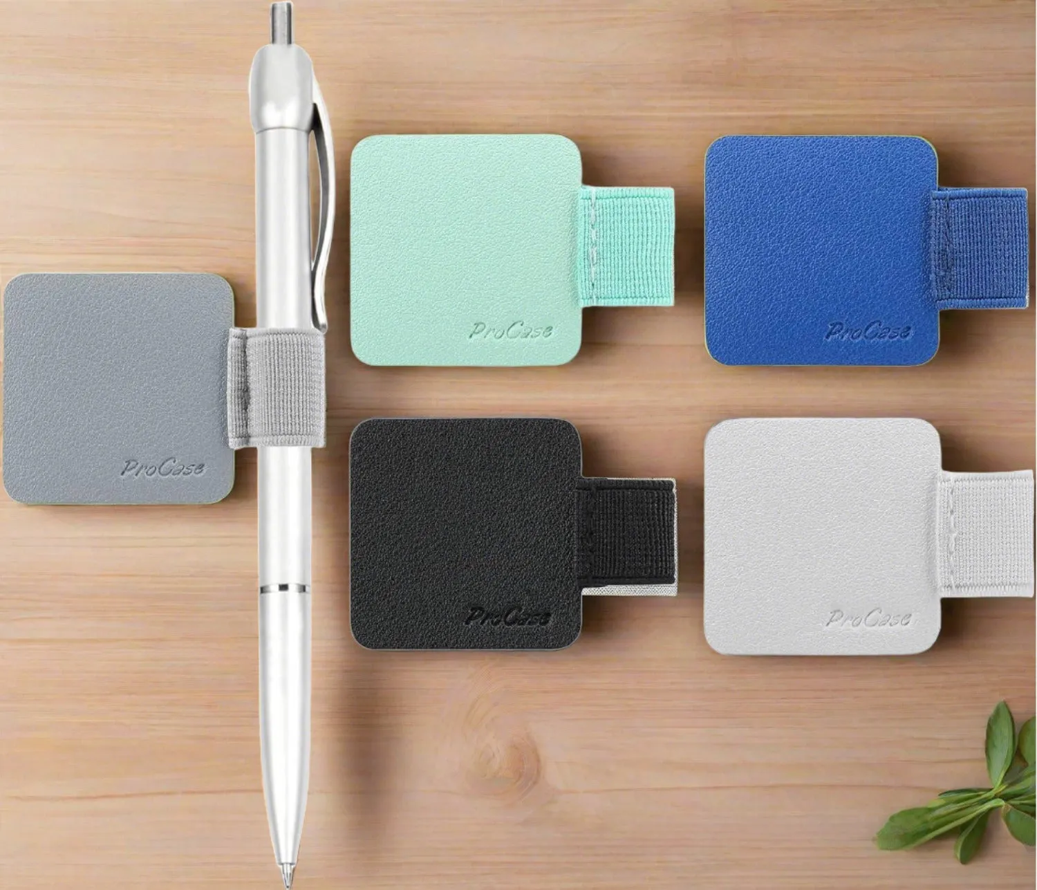 StayWrite Pen Loops: 5-Pack of Stylish Leather Pen Holders for Notebooks & More
