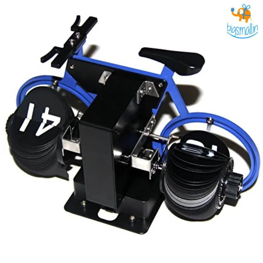 Steel Bicycle Flip Clock