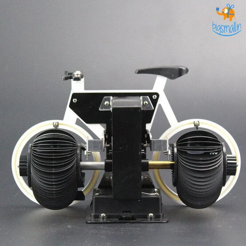 Steel Bicycle Flip Clock