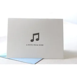 Susie - Letterpress Folded Stationery