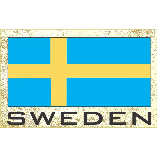 Sweden Fridge Magnet