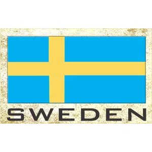 Sweden Fridge Magnet