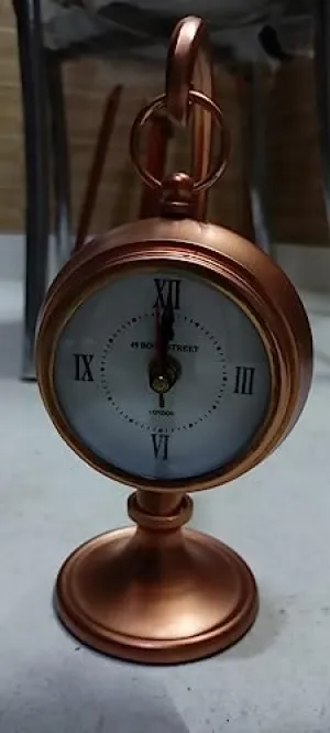 Table Clock Twin Bell with Nightlight Vintage Table Clock for Students Children Office Workers Travellers Battery Operated