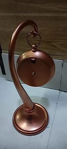 Table Clock Twin Bell with Nightlight Vintage Table Clock for Students Children Office Workers Travellers Battery Operated
