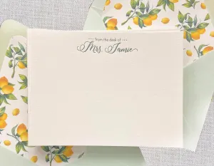 Teacher Appreciation - Letterpress Stationery
