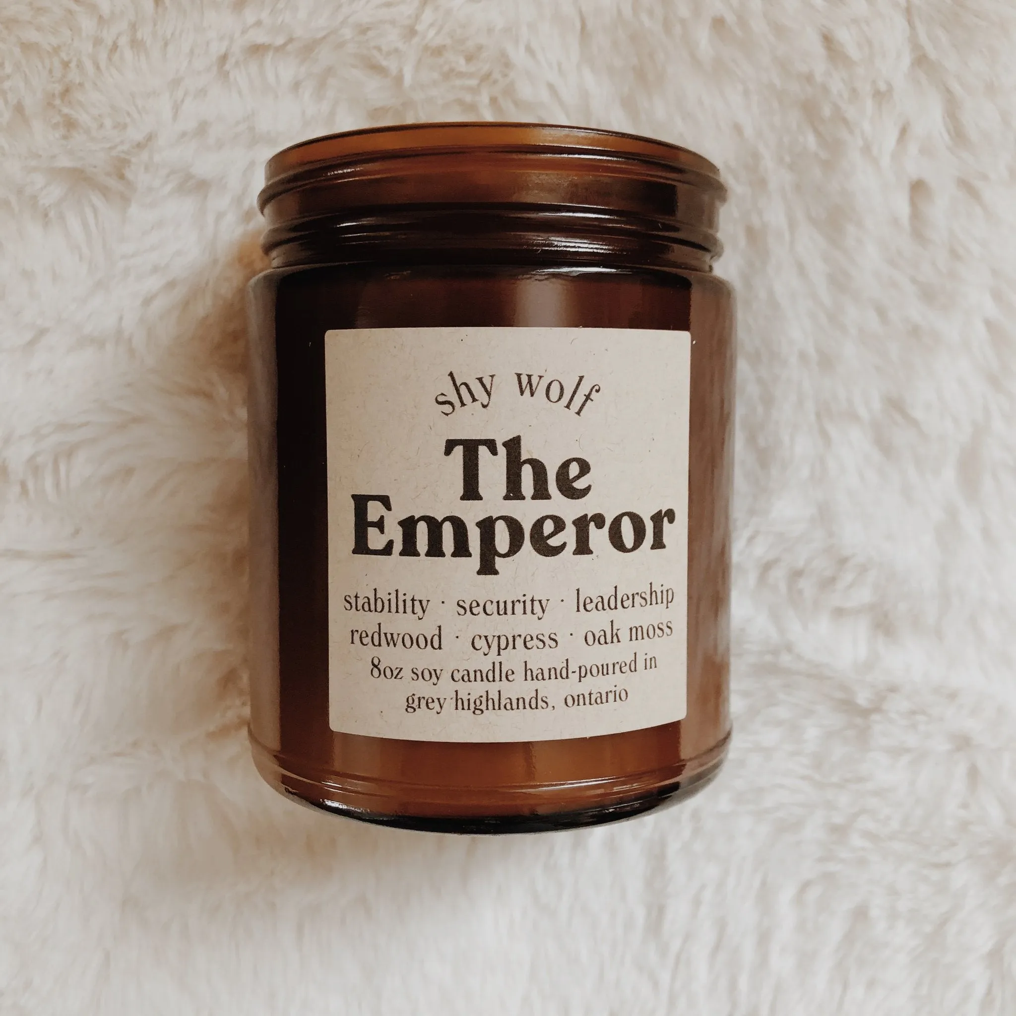The Emperor Soy Wax Candle