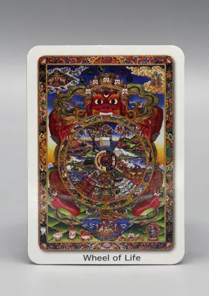 Tibetan Wheel of Life Fridge Magnet