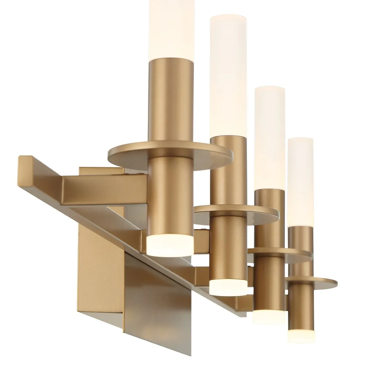Torna 8 Lights 36 in. LED Vanity Light Gold Finish