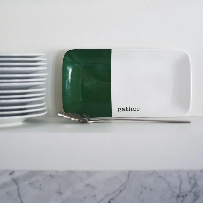 Tray - Green Gather