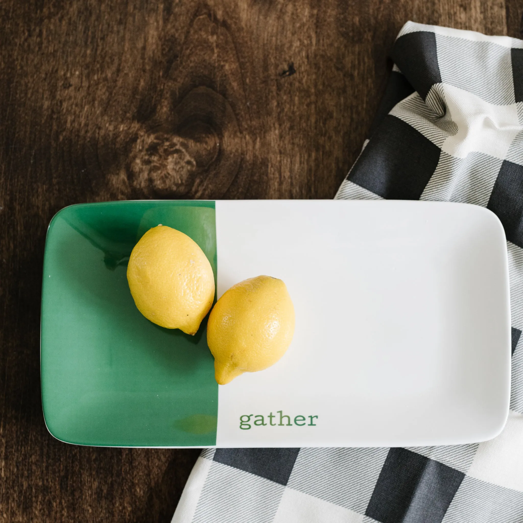Tray - Green Gather