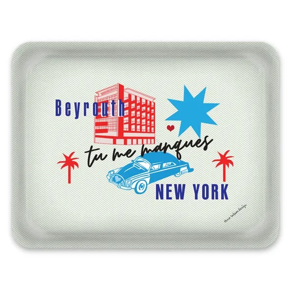 ‘Tu Me Manques' New York BEYROUTH | Tray