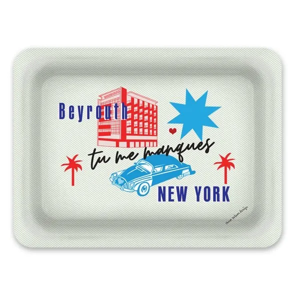 ‘Tu Me Manques' New York BEYROUTH | Tray