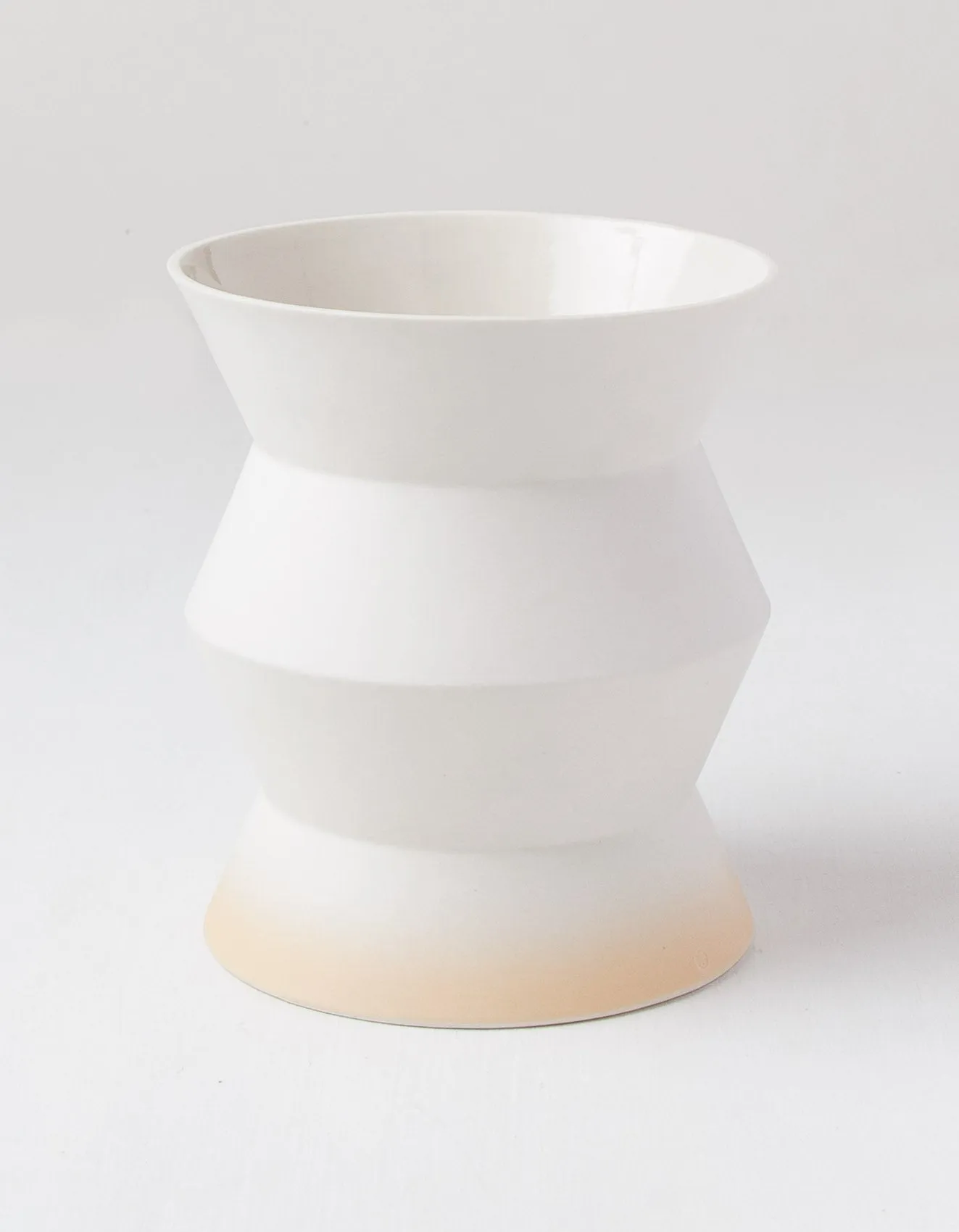 Two Tone Zigzag Planter