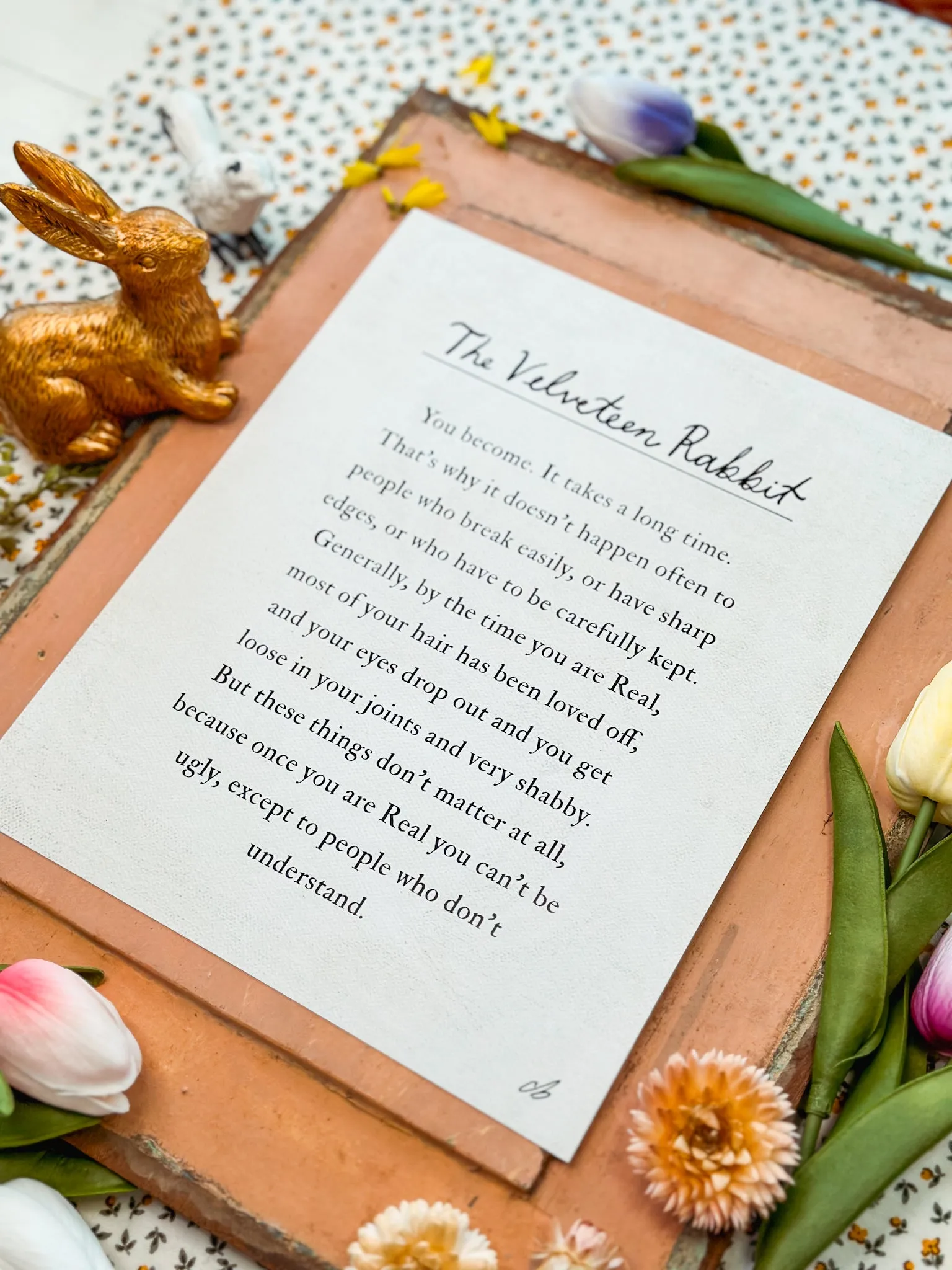 Velveteen Rabbit Quote
