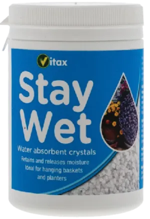 Vitax Stay Wet Absorbent Crystals Tub 200g