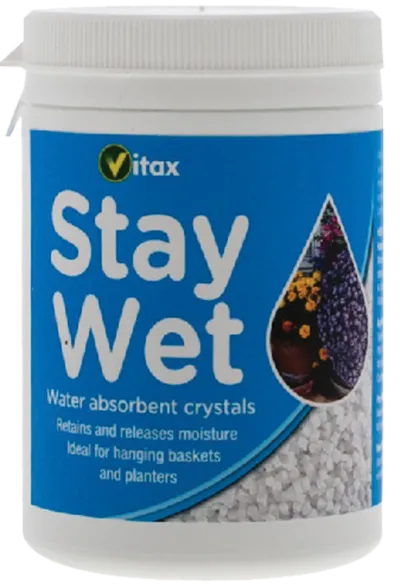 Vitax Stay Wet Absorbent Crystals Tub 200g